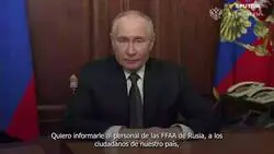 Putin:"Estamos listos para cualquier desarrollo de los eventos"