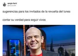 David Brocano toma nota y ll&eacute;valos a La Revuelta