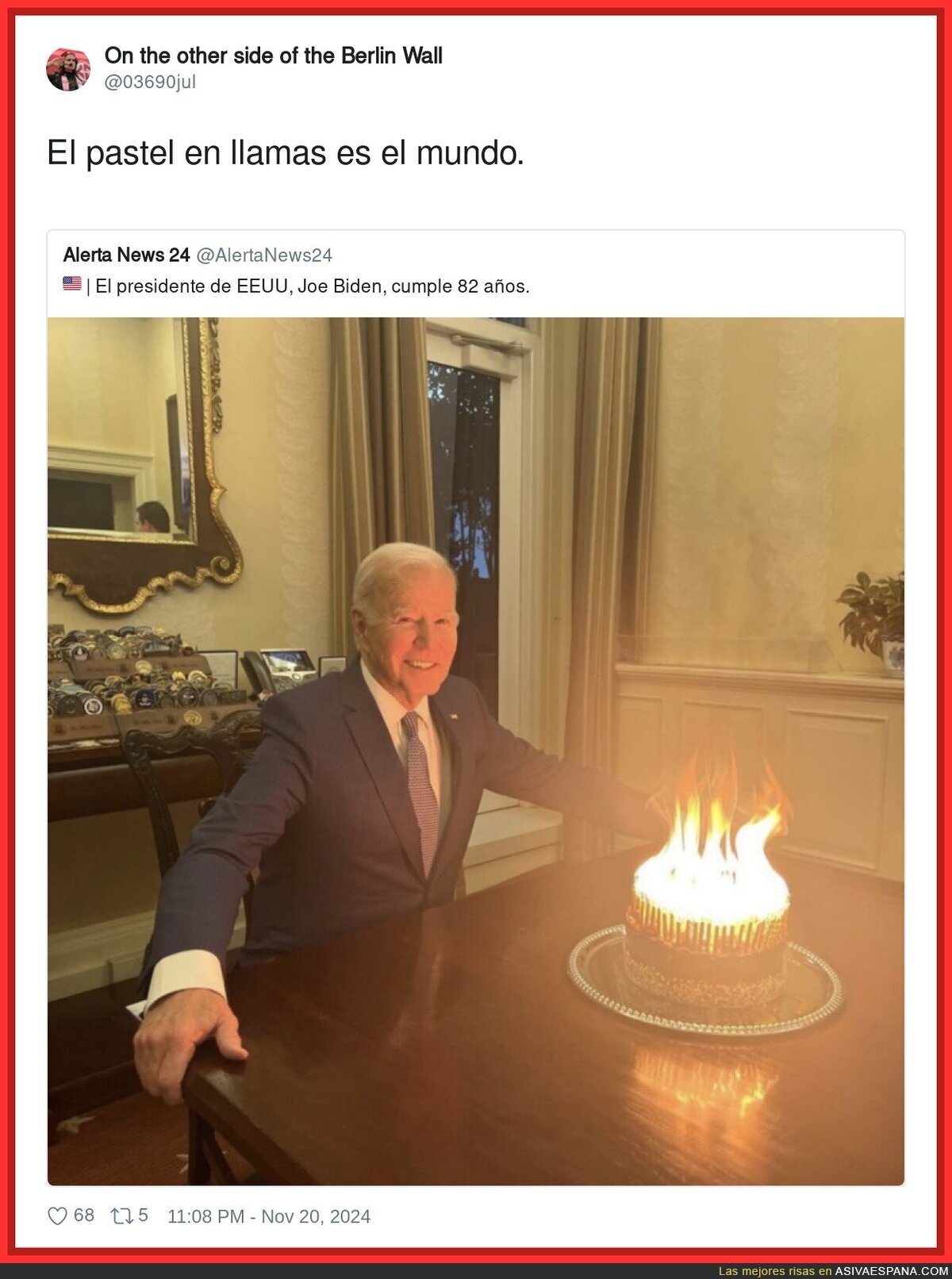 Biden se va por todo lo grande