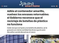 El reciclaje de pl&aacute;sticos no funciona