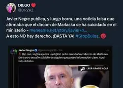 El Condenas recre&aacute;ndose en la avalancha de Bulos