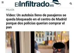 A lo mejor hab&iacute;an parado a comprar donuts para la comisar&iacute;a y estamos aqu&iacute; hablando de m&aacute;s...