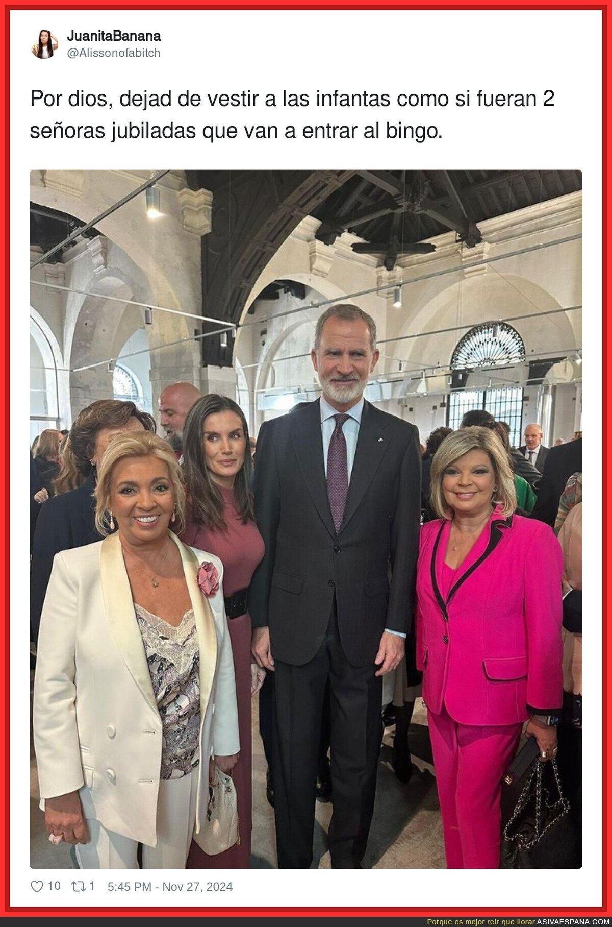 Las infantas no terminan de acertar con el outfit