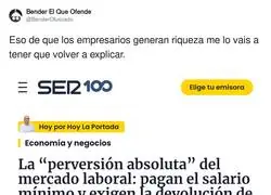 Los empresarios no tienen escr&uacute;pulos