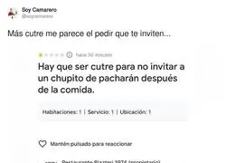 As&iacute; de cutre es alguna gente