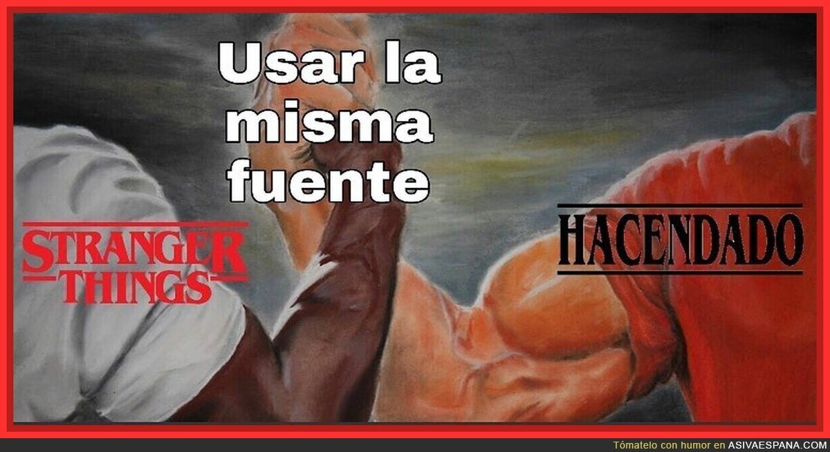 Hacendado ha sido copiado