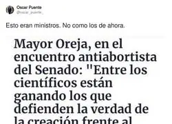 Mayor Oreja ha envejecido bastante mal