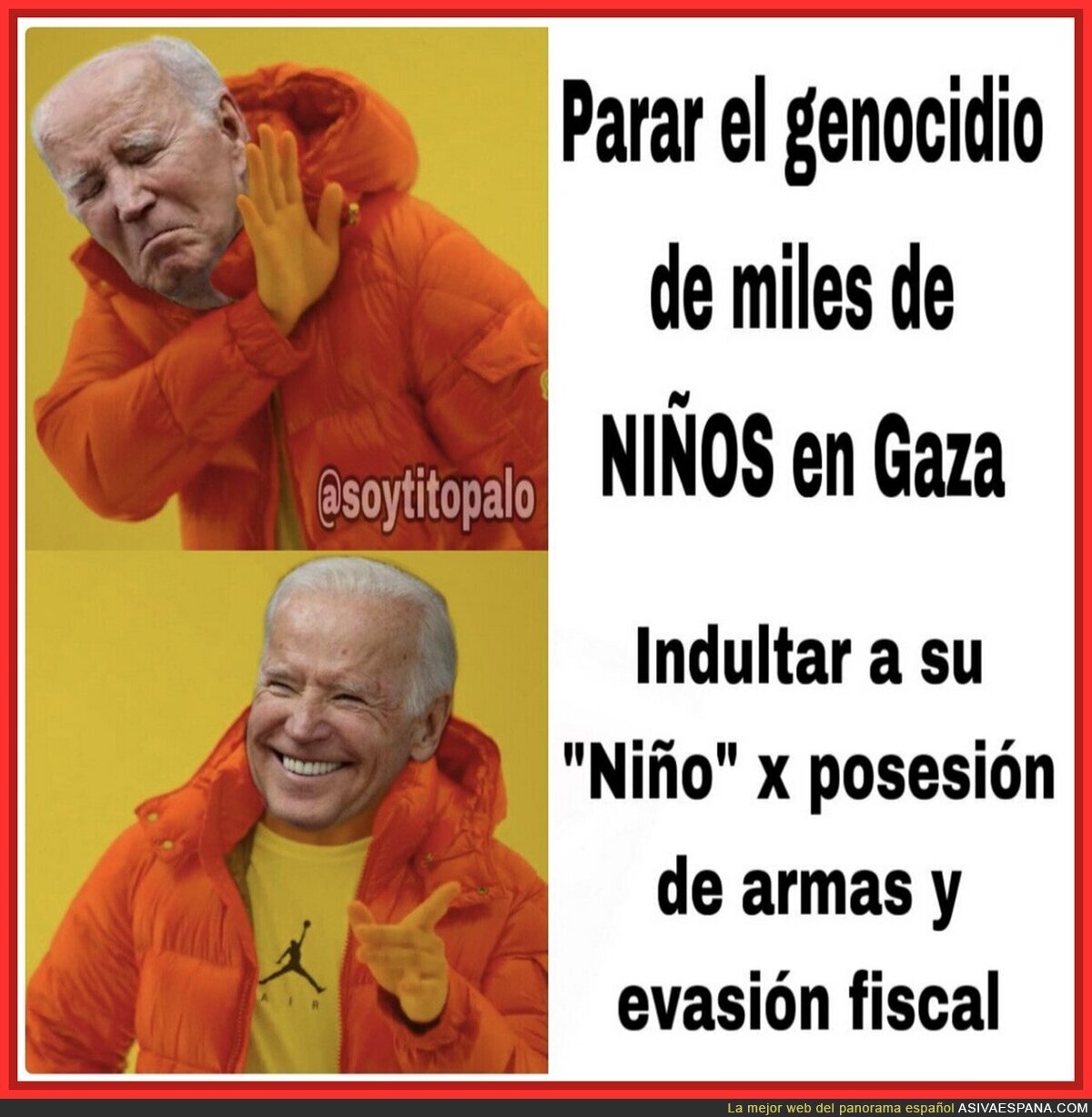 Así es Joe Biden