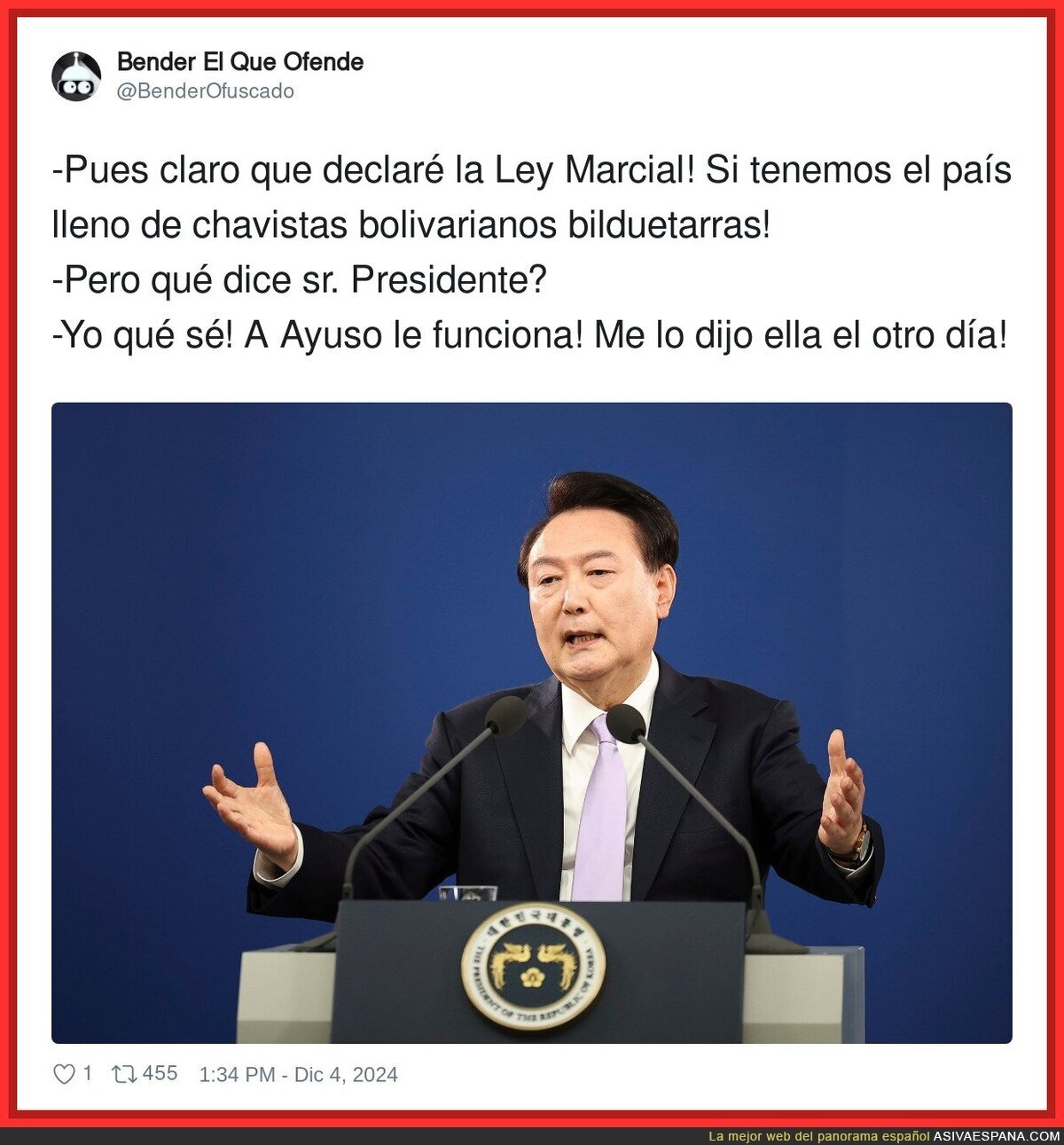 El presidente de Corea del Sur tenía una buena maestra