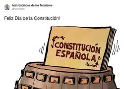 El d&iacute;a de la constituci&oacute;n celebrada por Iv&aacute;n Espinosa de los Monteros