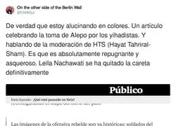 Lo que se llega a leer en P&uacute;blico...