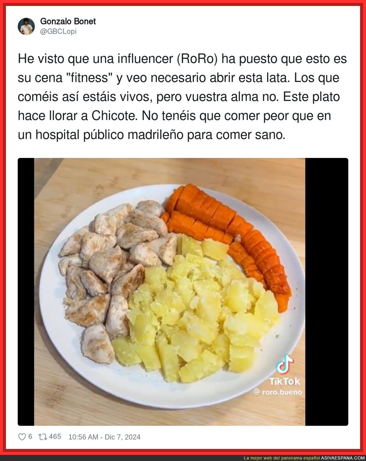 Al nivel culinario que hemos llegado