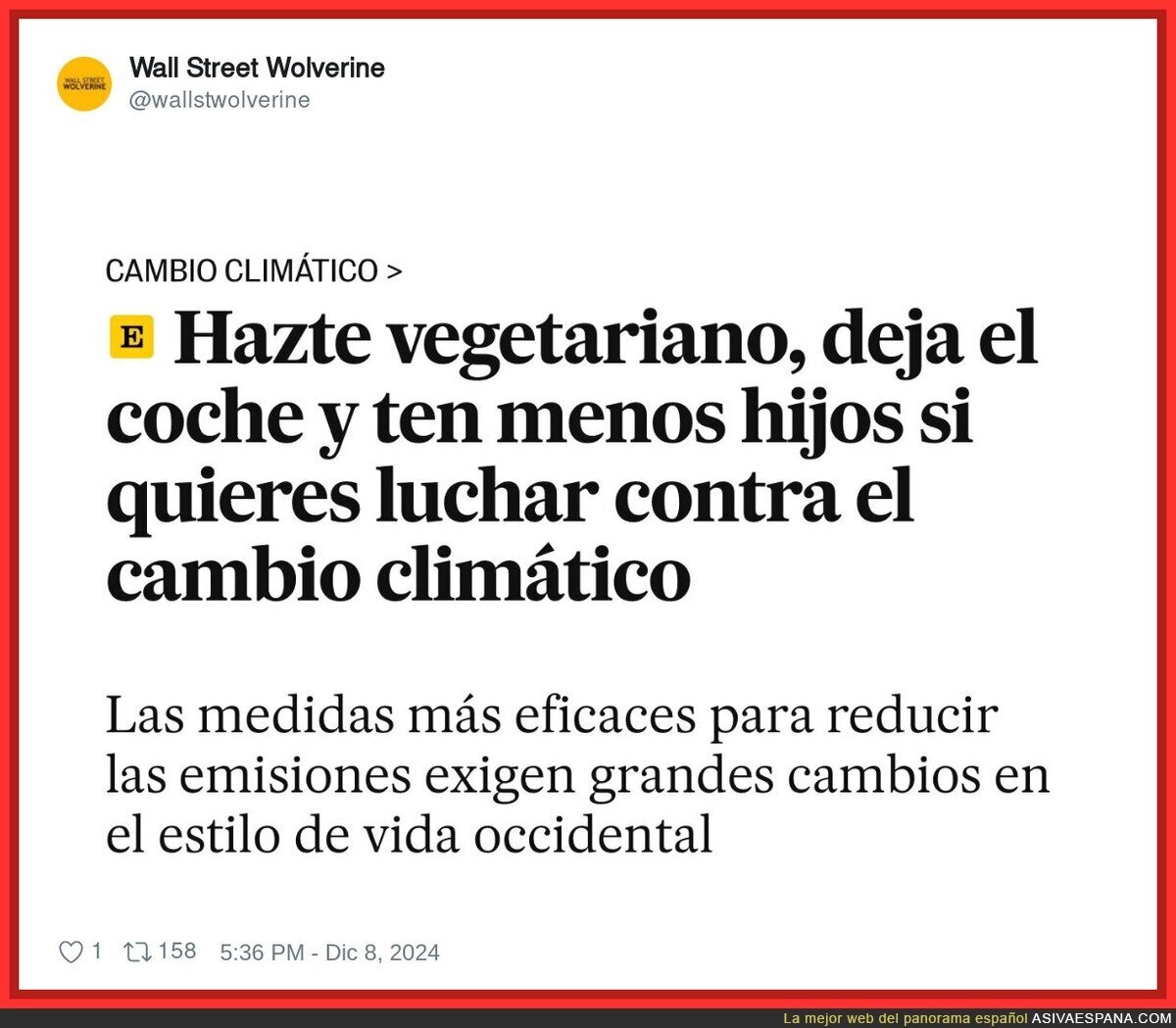 Lo que hay que luchar contra el cambio climático