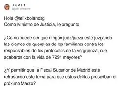 Una pregunta para Felix Bola&ntilde;os