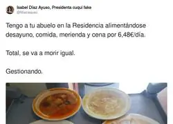 Que bien se come en las Residencias de Madrid