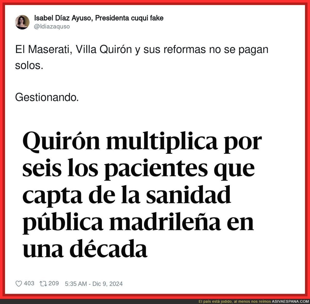 A pleno rendimiento Quirón