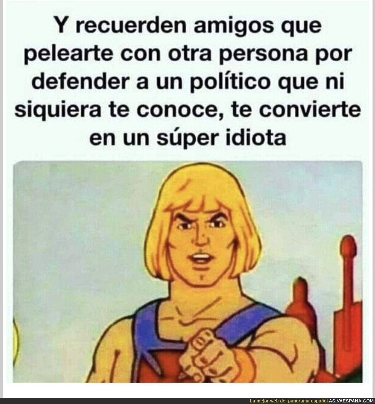 Confiar en un político por sus promesas es igual que pensar que le gustas a la striper porque se quita la ropa