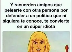 Confiar en un pol&iacute;tico por sus promesas es igual que pensar que le gustas a la striper porque se quita la ropa