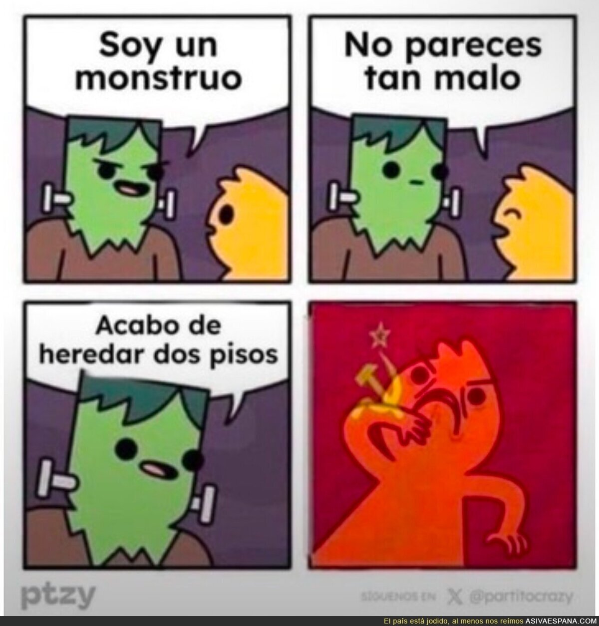 Altruismo por bandera (con tus cosas)