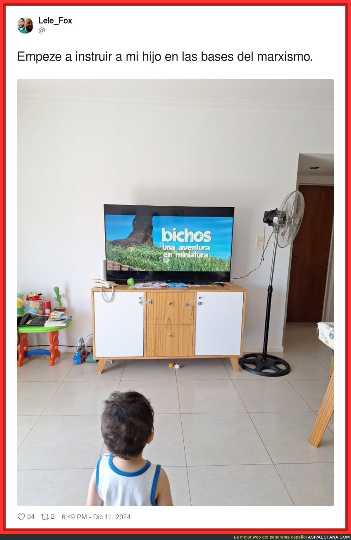 Así empieza bien la educación de un hijo