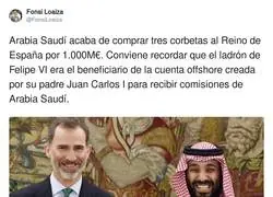 Espa&ntilde;a est&aacute; vendida al estado saud&iacute;