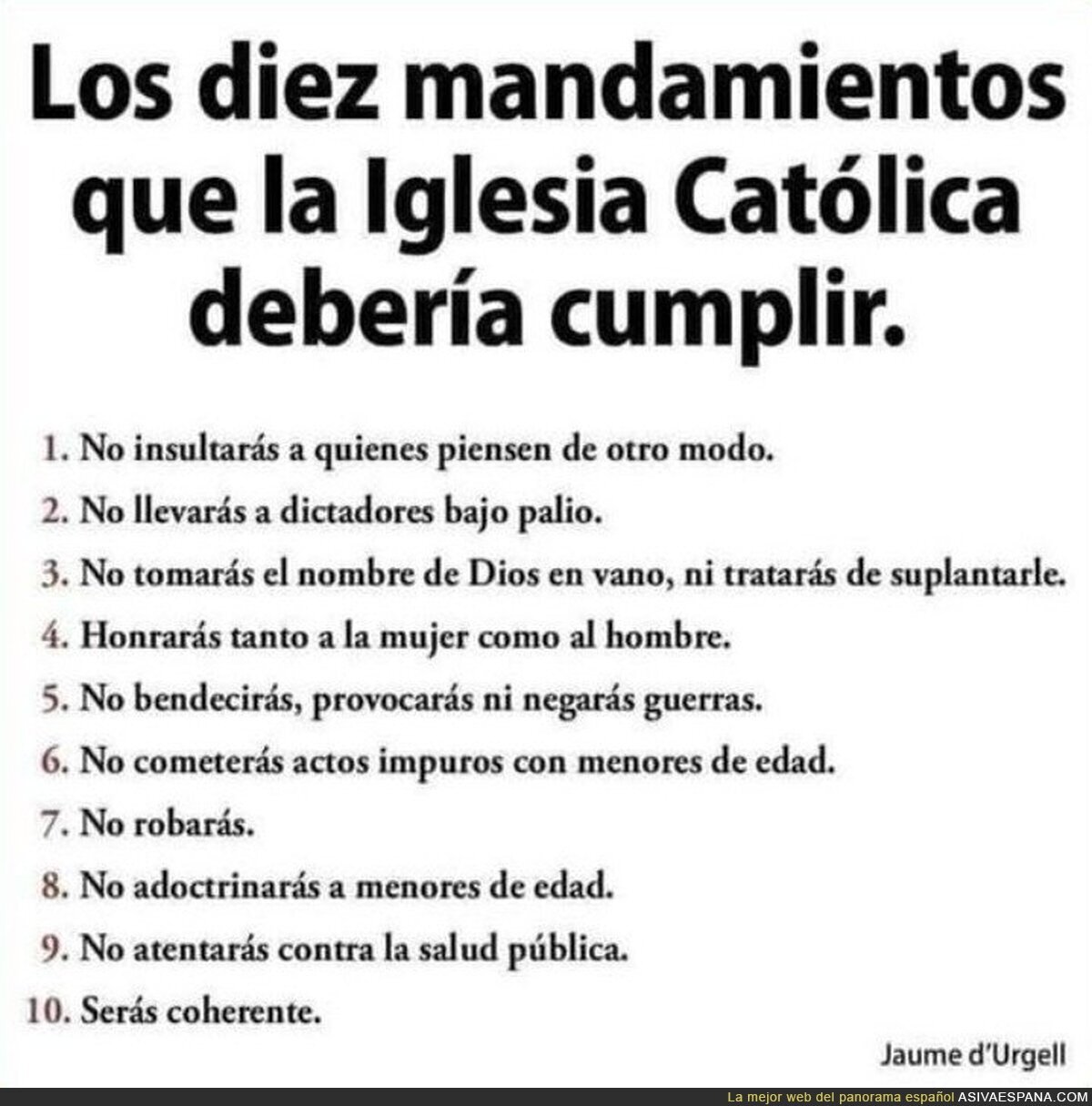 Por no hablar de las fortunas que acumula el 'caritativo' Vaticano...