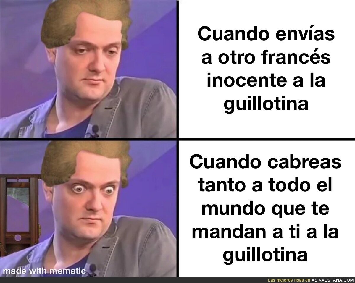 Maximiliano Robespierre en plan: