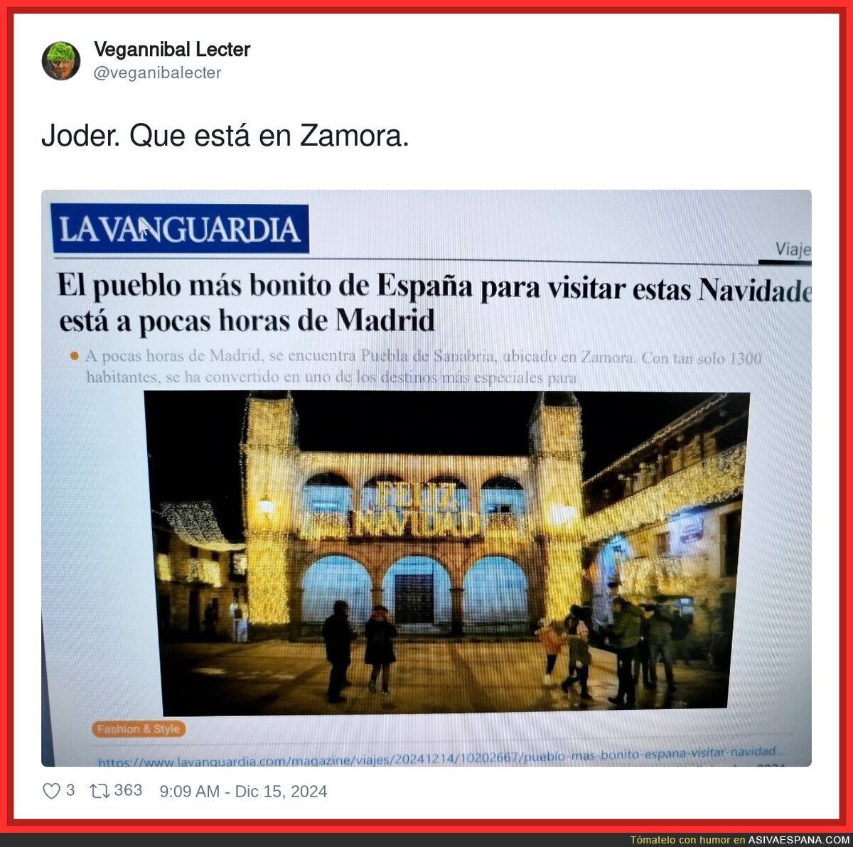 Madrid se cree el centro del universo