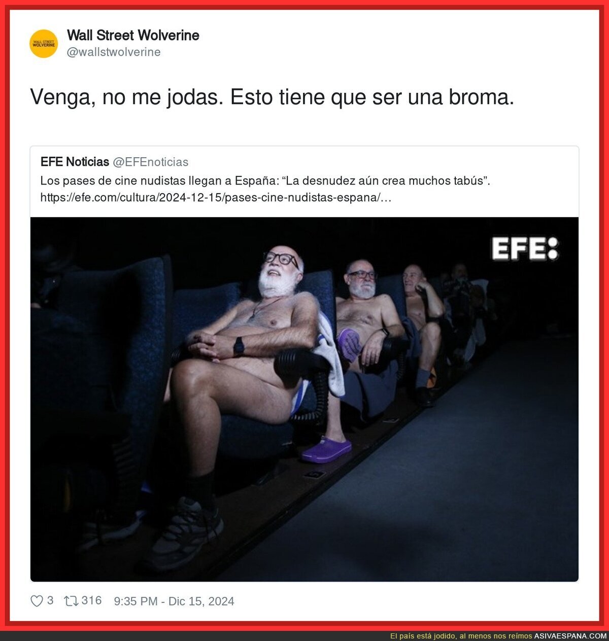 La nueva y surrealista moda en los cines