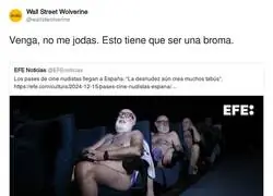 La nueva y surrealista moda en los cines