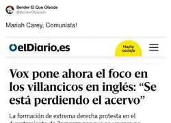 El peligro de los villancicos en ingl&eacute;s