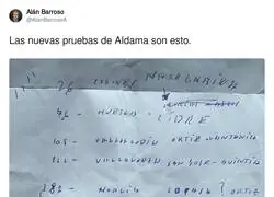 Surrealistas las pruebas de Aldama