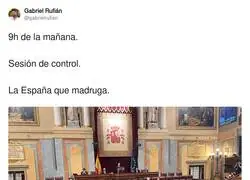 A Santiago Abascal no le gusta madrugar