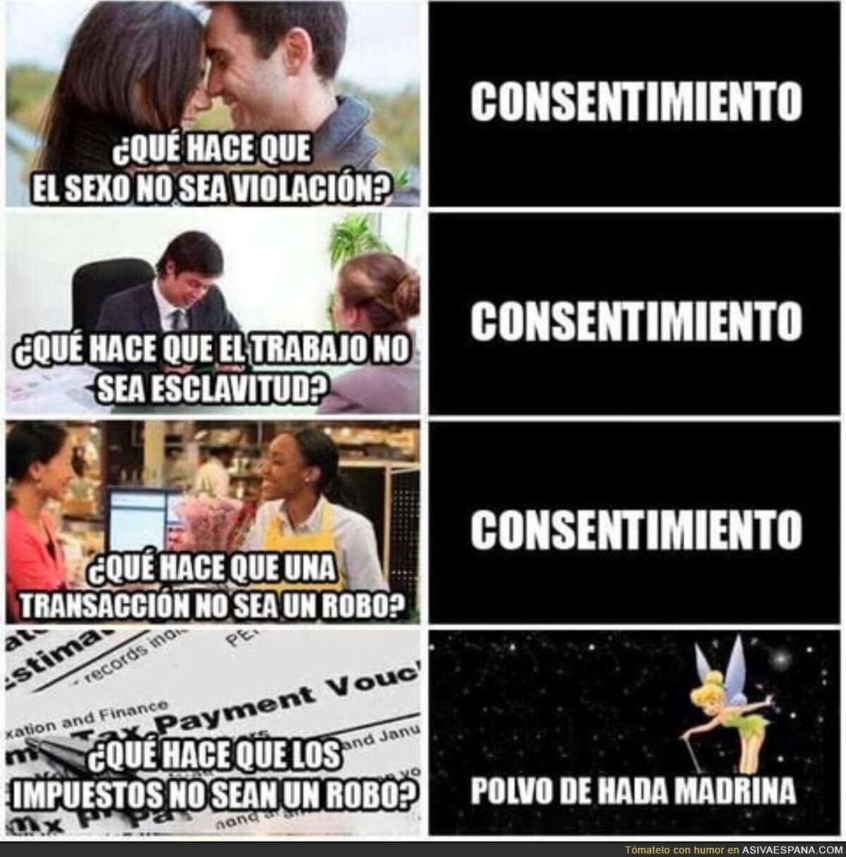 Impuesto solidario, y tú te callas.