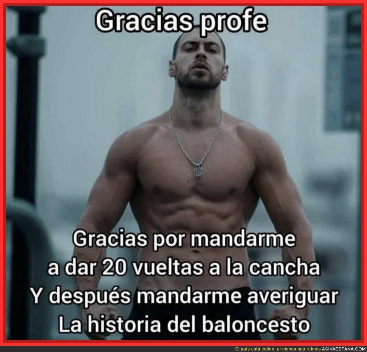Eso hará que reflexione