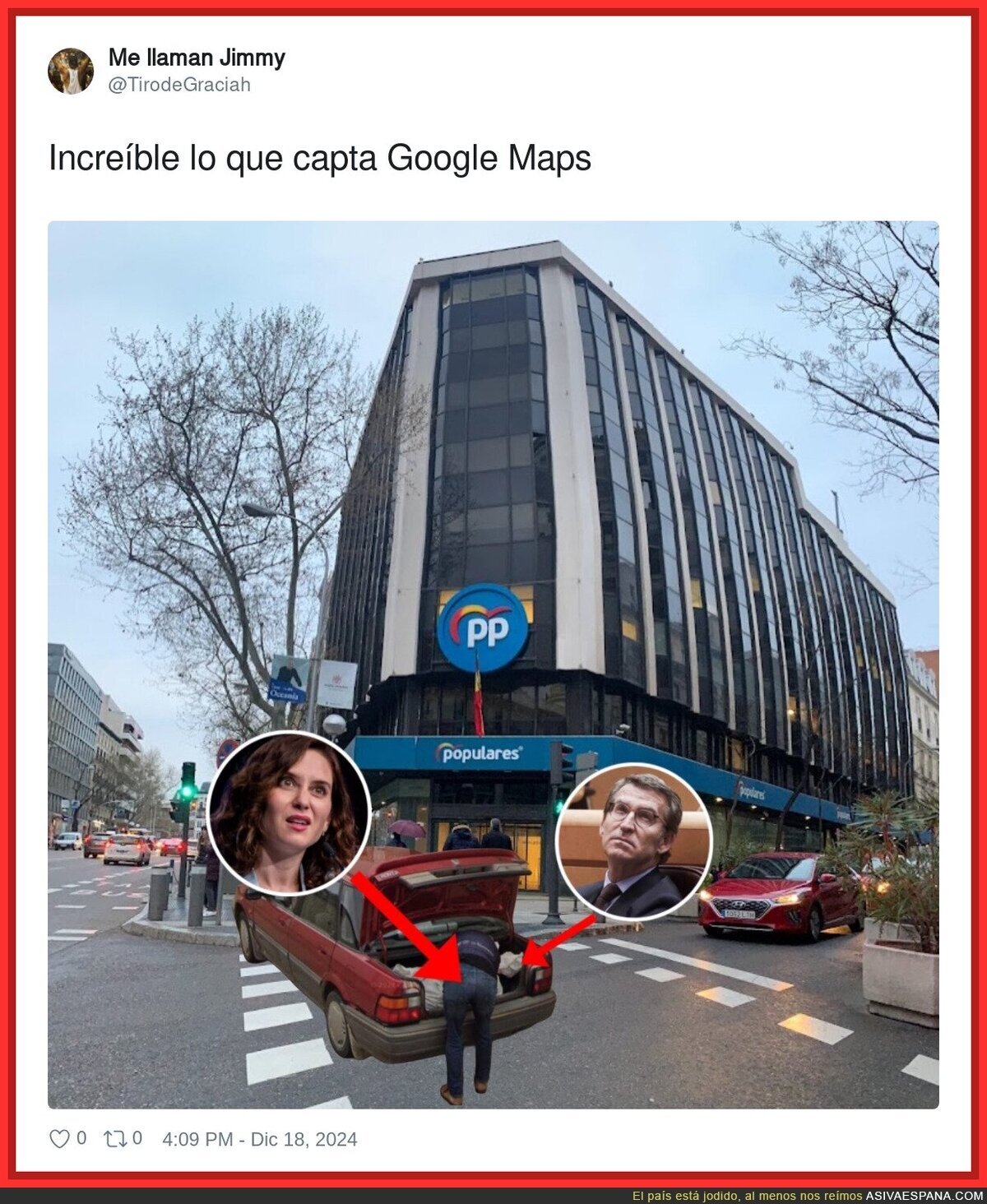 Increíble lo que capta Google Maps