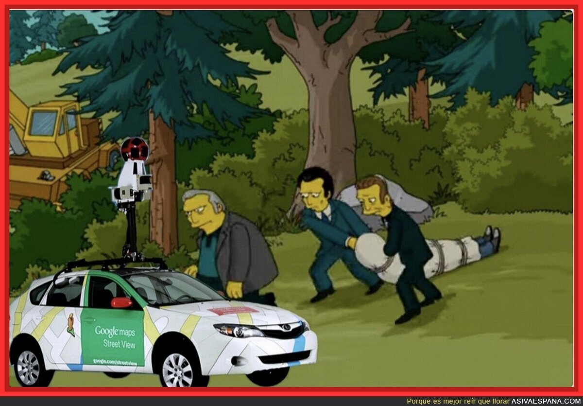 Los Simpson ya predijeron lo de Google Maps