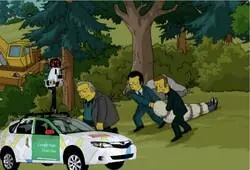 Los Simpson ya predijeron lo de Google Maps