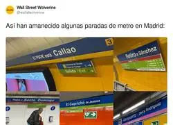Se rebela la gente en el Metro de Madrid