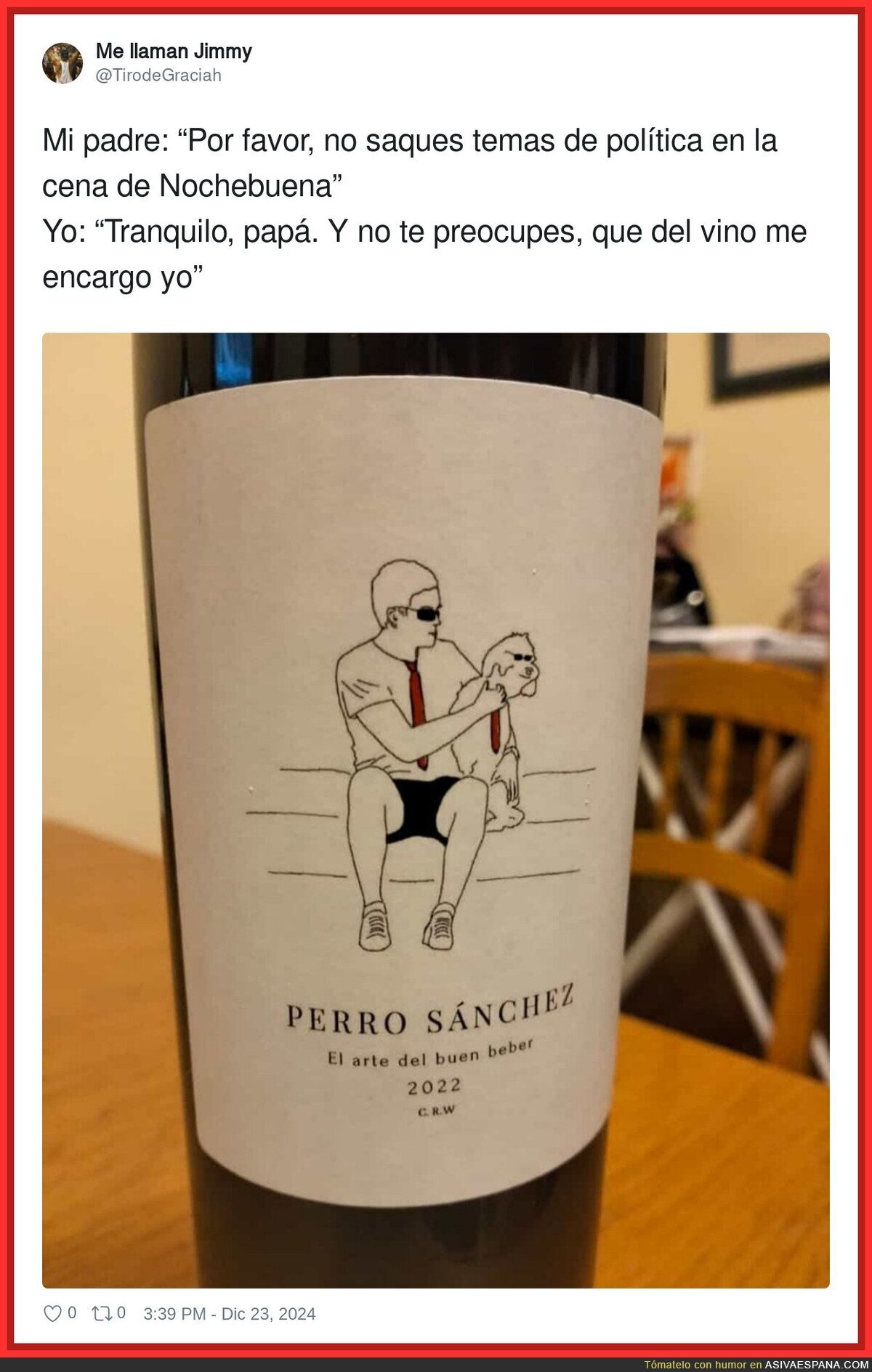 El arte de liarla en Nochebuena
