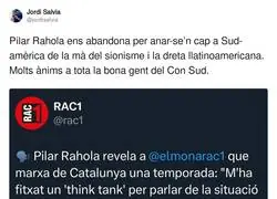 Pilar Rahola se va a Am&eacute;rica del Sur con la derecha