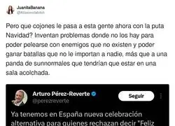 La turra de la derecha con la Navidad