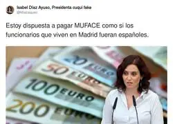 Ayuso y su disposici&oacute;n a ayudar