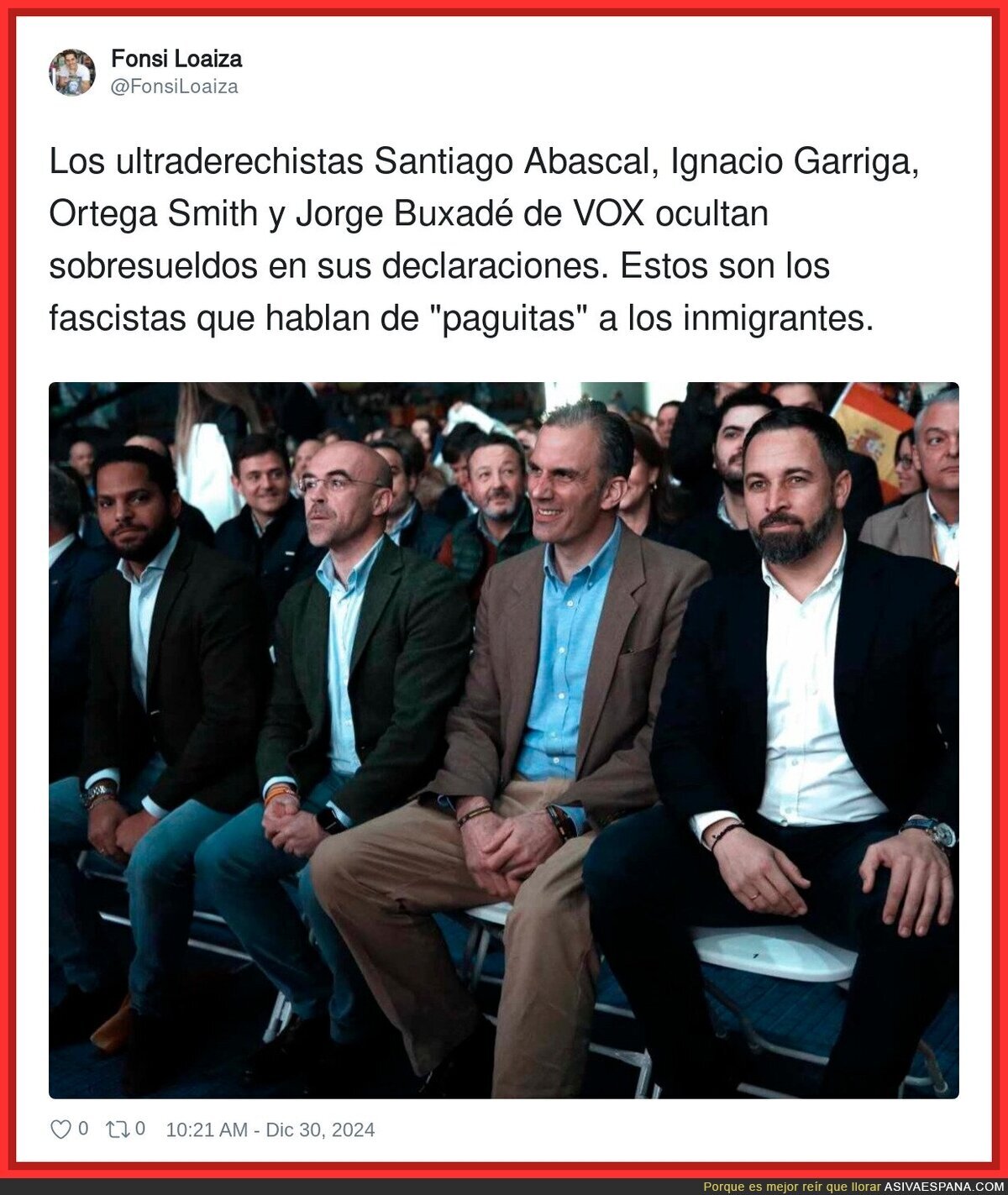 Lo que esconden en VOX
