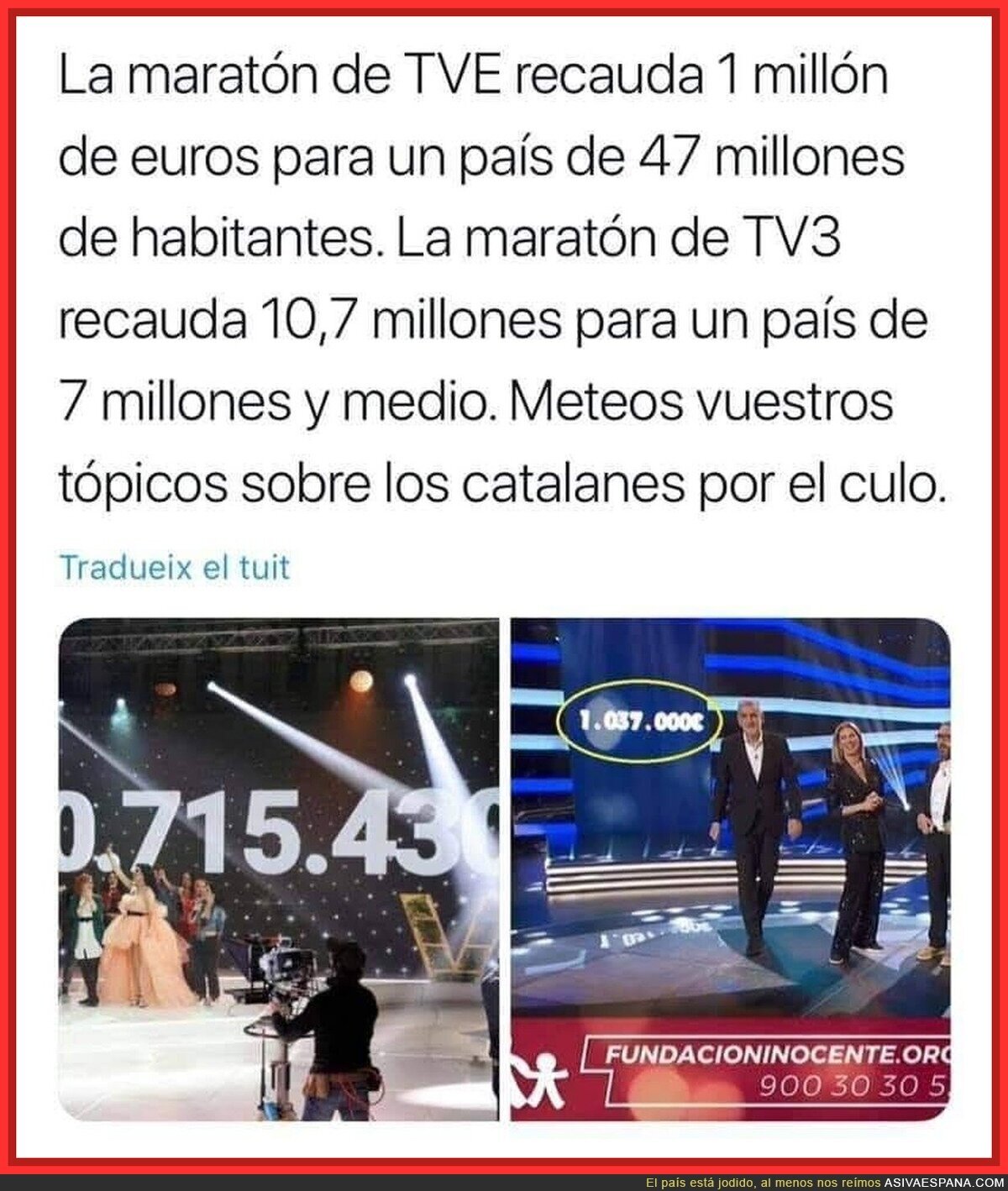 Diferencia entre España y Catalunya