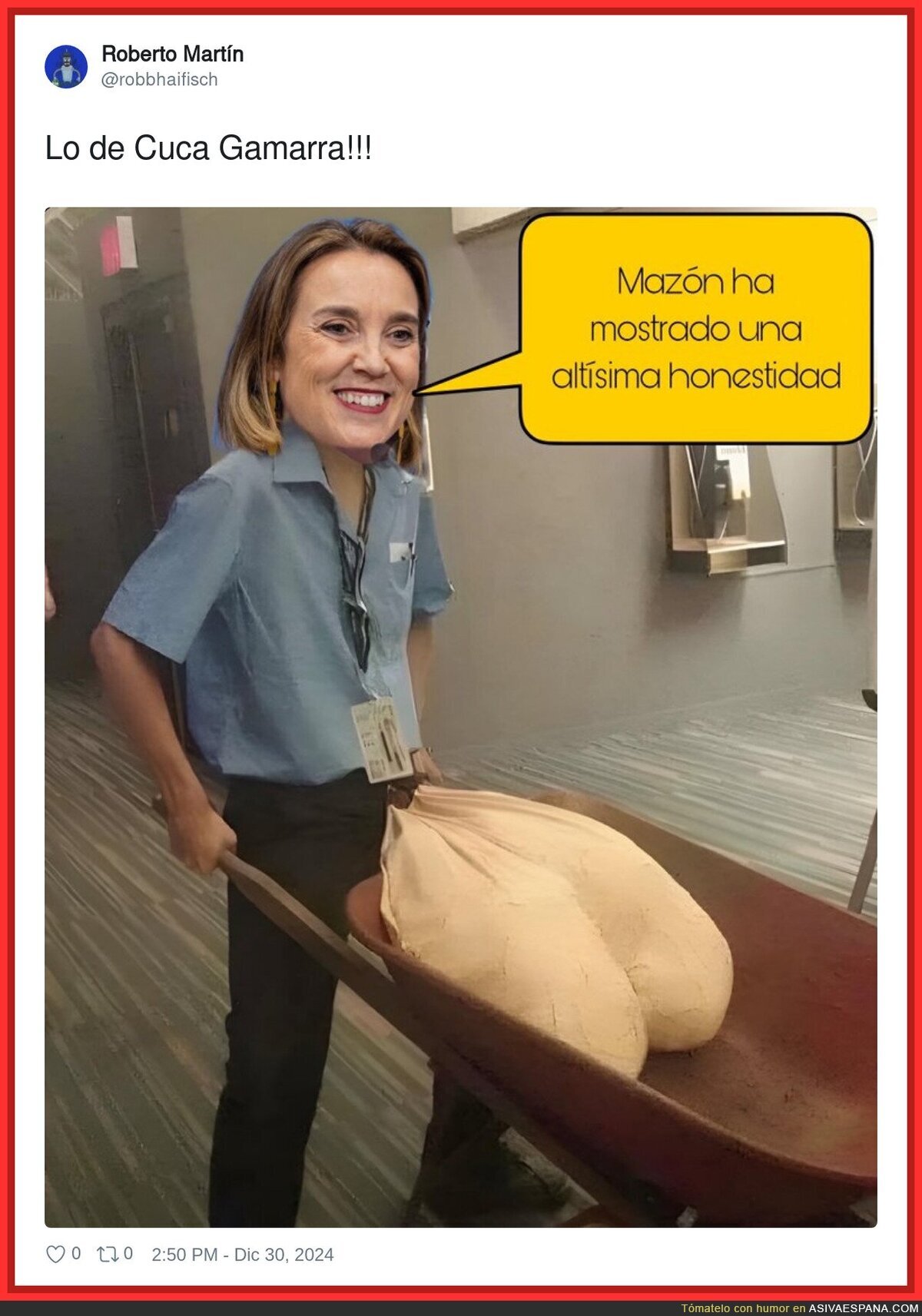 Tiene tela lo de Cuca Gamarra