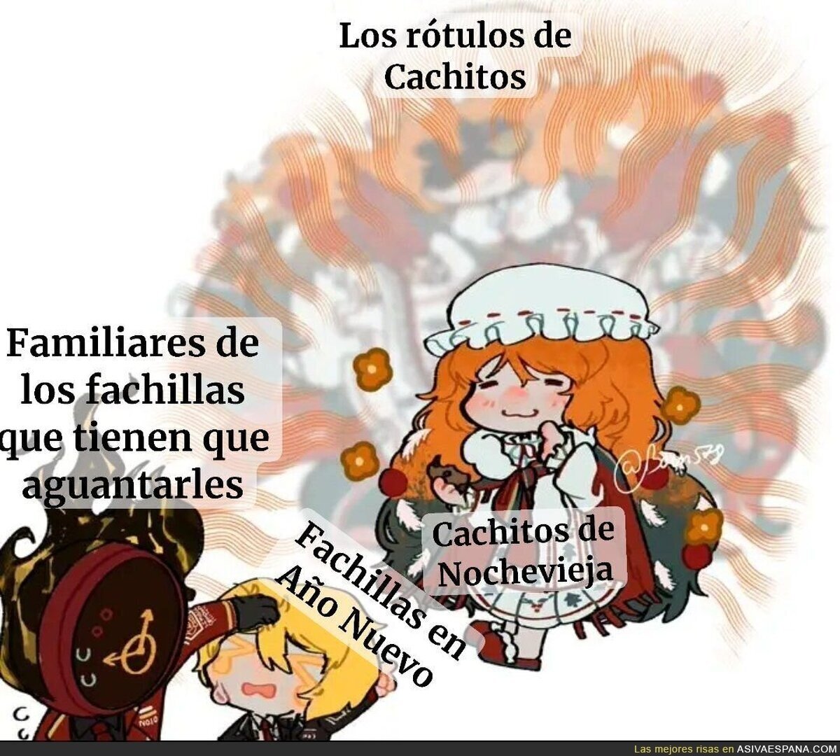 Es otra tradición española, y hay que respetarla