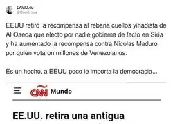 Las raras prioridades de Estados Unidos