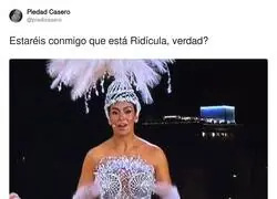 No pasa nada por admitir que el vestido de Cristina Pedroche era rid&iacute;culo