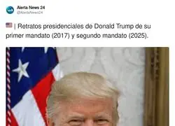 La nueva y desafiante cara de Trump
